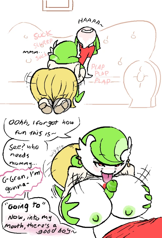 gardevoir+kirlia+original character