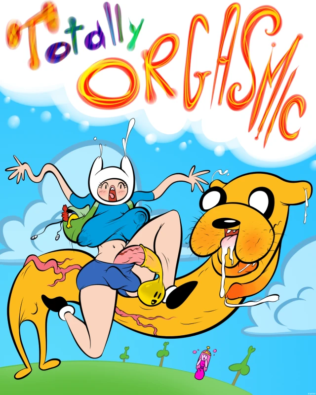 finn the human+jake the dog+princess bubblegum