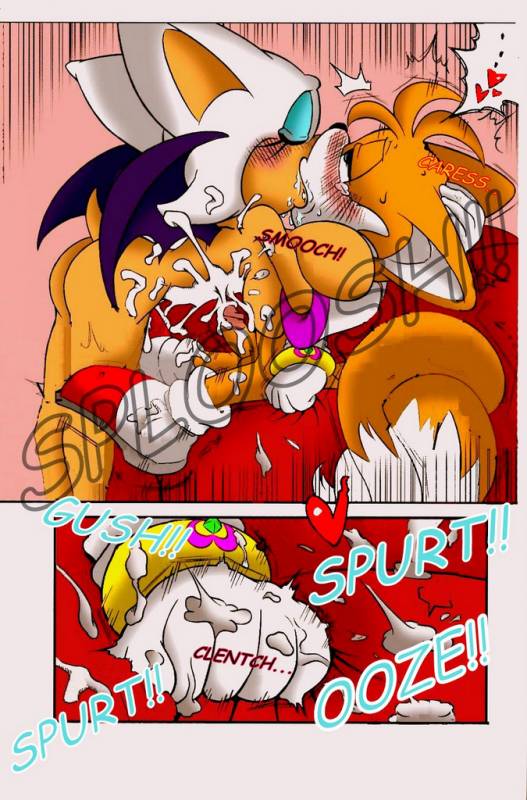 rouge the bat+tails