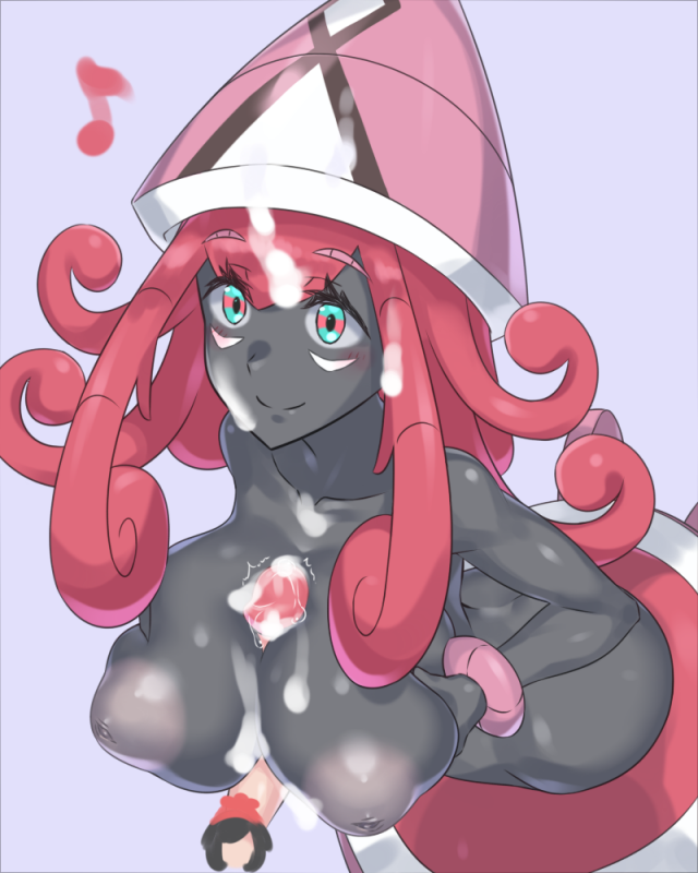 female protagonist (pokemon sm)+pokemon (creature)+tapu lele
