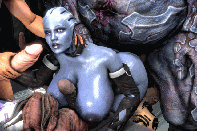 asari+jack+liara t'soni+yahg