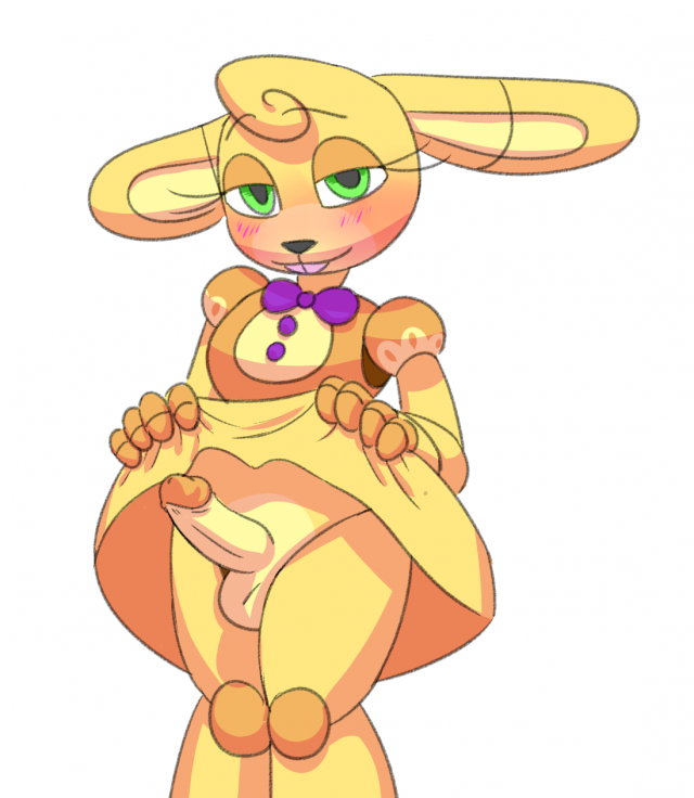 fan character+spring bonnie (fnaf)