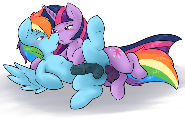 rainbow dash (mlp)+twilight sparkle (mlp)