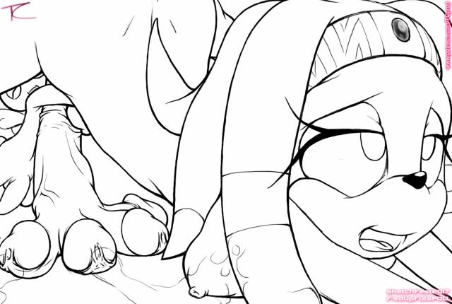 chao+tikal the echidna