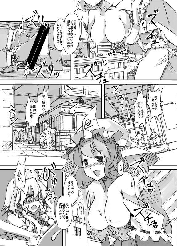 sakuya izayoi+yuyuko saigyouji