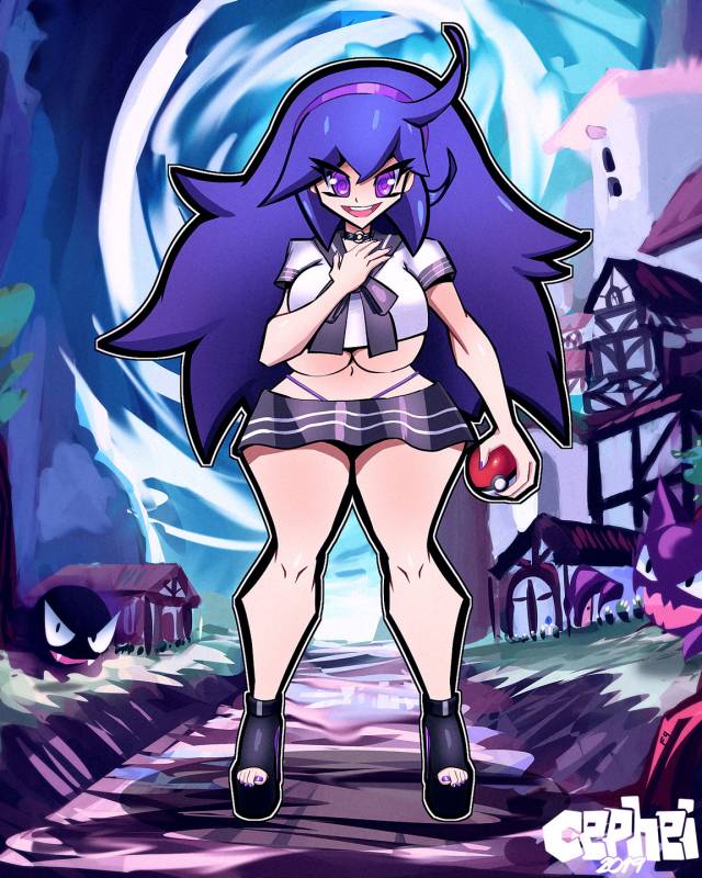 gastly+haunter+hex maniac