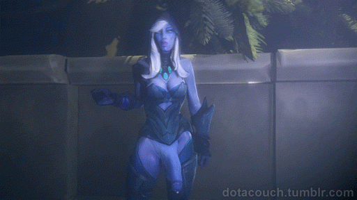 drow ranger+traxex