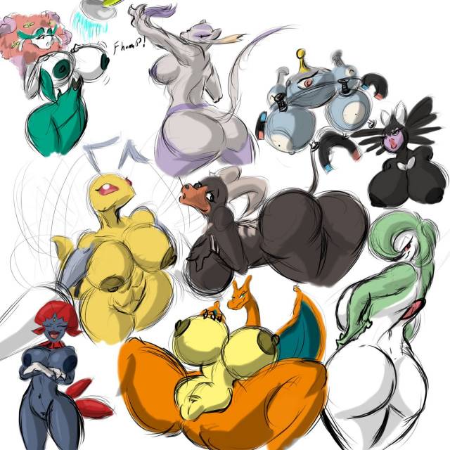 beedrill+charizard+florges+gardevoir+gothitelle+houndoom+magnezone+mienshao+weavile
