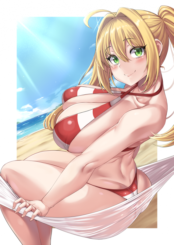 nero claudius (fate)+nero claudius (fate) (all)+nero claudius (swimsuit caster) (fate)