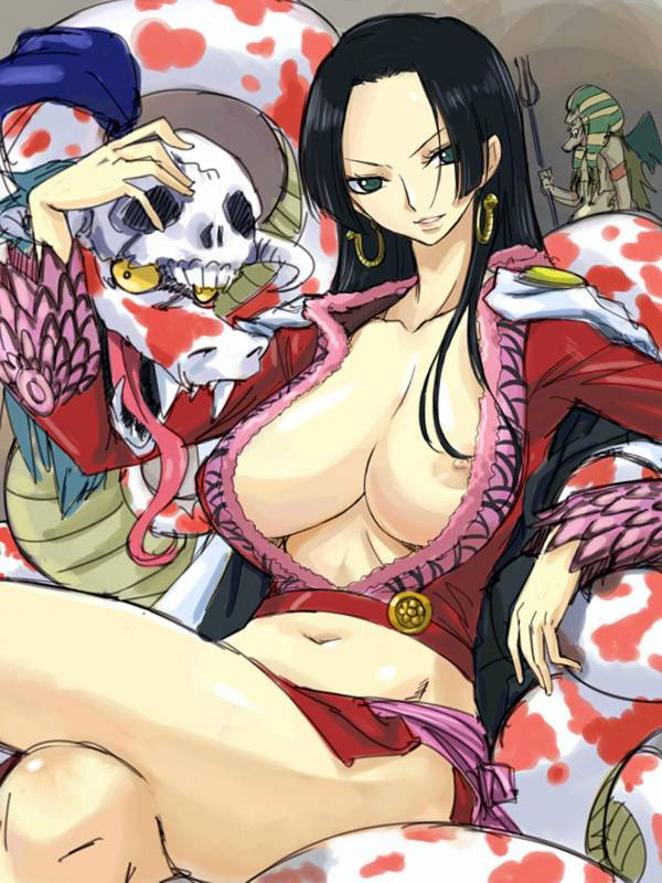 boa hancock+hannyabal+salome (one piece)
