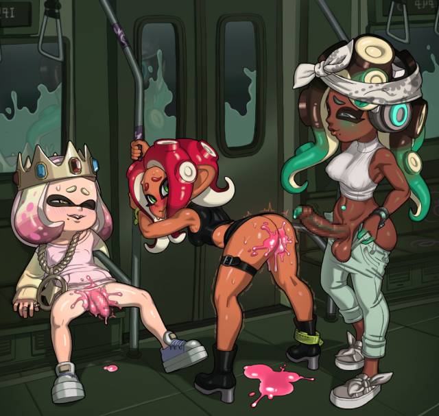 hime (splatoon)+octoling