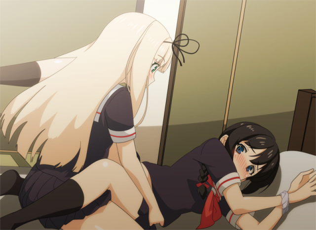 shigure (kantai collection)+yuudachi (kantai collection)