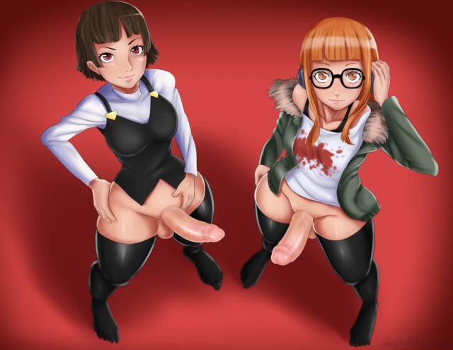 makoto niijima+sakura futaba