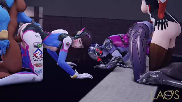 d.va+mercy+pharah+widowmaker