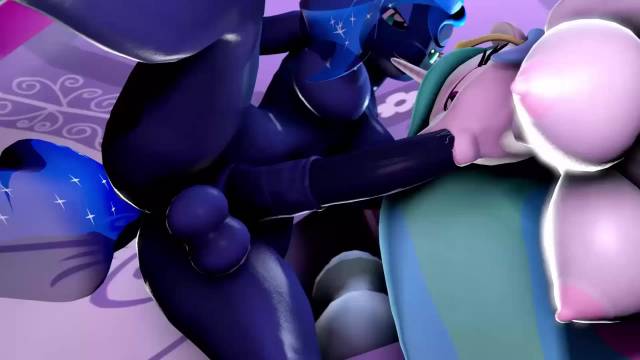 princess celestia+princess luna