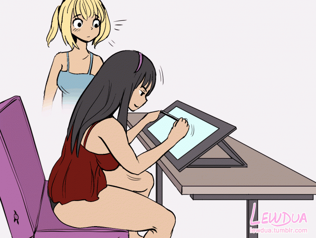 alison (lewdua)+nessie (lewdua)
