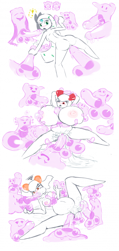 ditto+kirlia+legendary pok�mon+meloetta+original character