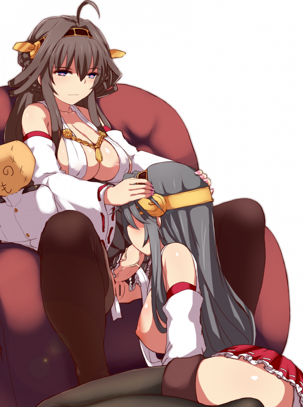 haruna (kantai collection)+kongou (kantai collection)