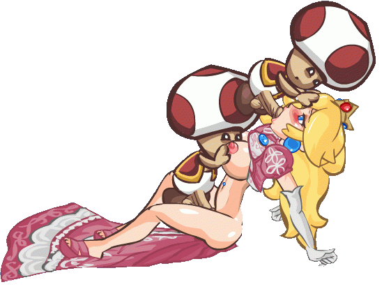 princess peach+toad