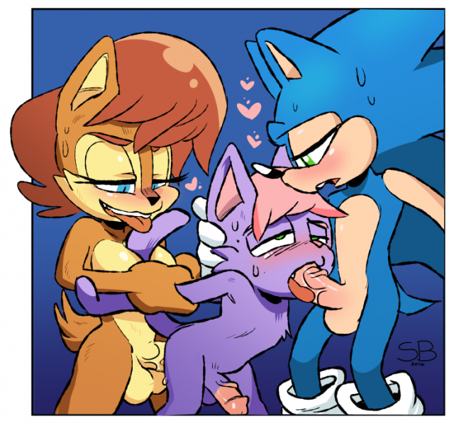 sally acorn+sonic the hedgehog