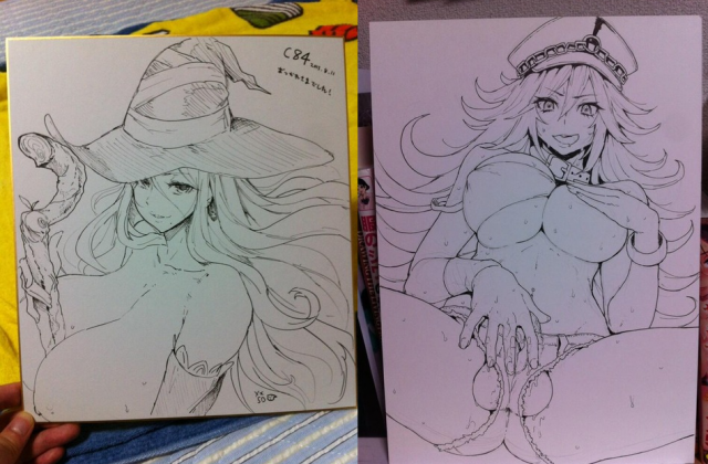 poison (final fight)+sorceress (dragon's crown)