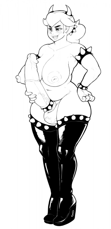 bowser+bowser peach+princess peach
