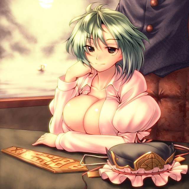 eiki shiki+green eyess+komachi onozuka