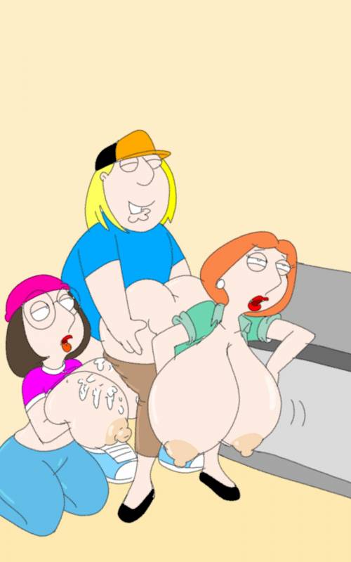 chris griffin+lois griffin+meg griffin