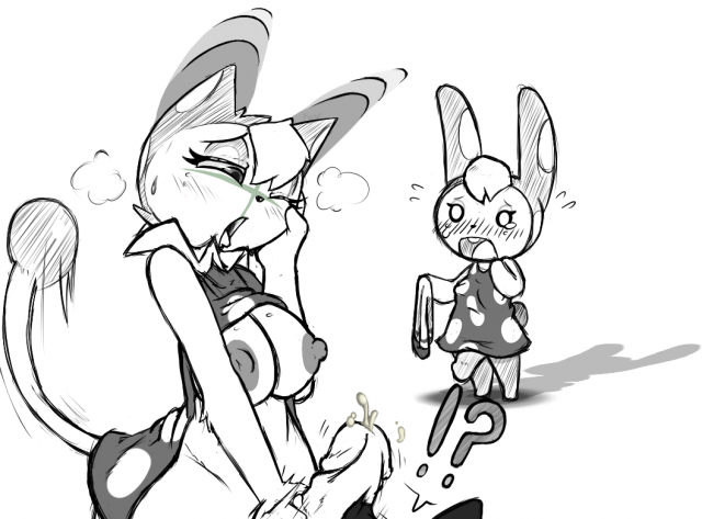 blanca (animal crossing)+francine (animal crossing)