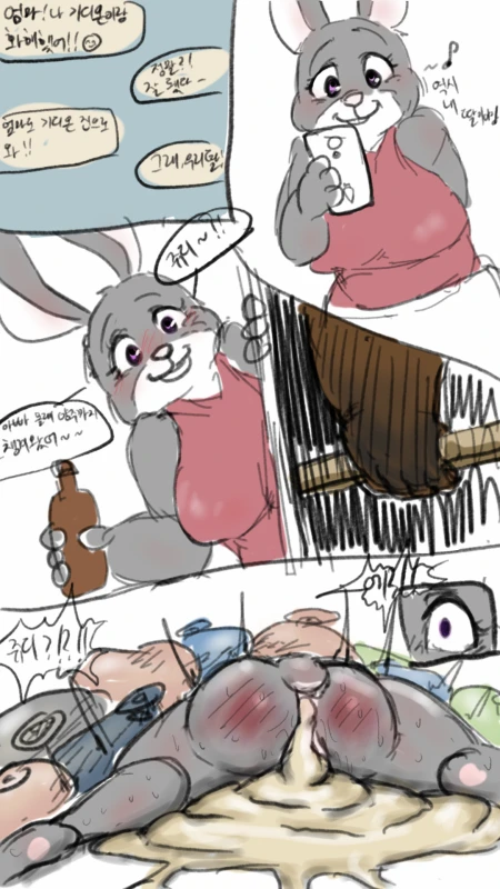 bonnie hopps+gideon grey+judy hopps