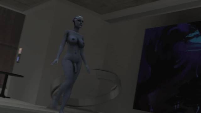 asari+liara t'soni+miranda lawson