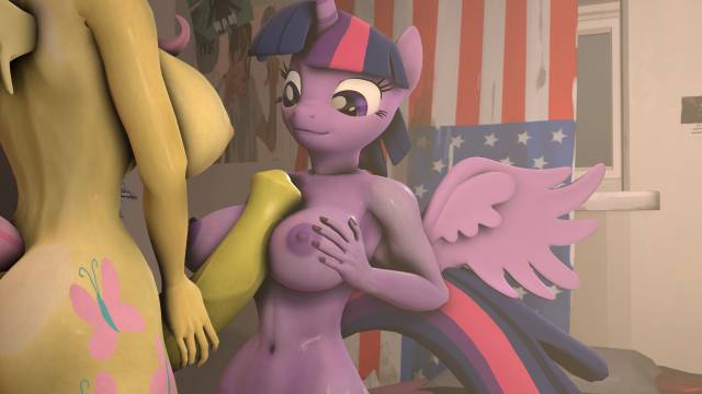 fluttershy (mlp)+twilight sparkle (mlp)