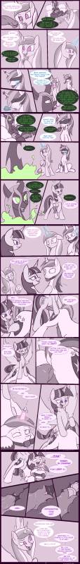 princess cadance (mlp)+queen chrysalis (mlp)+shining armor (mlp)+twilight sparkle (mlp)