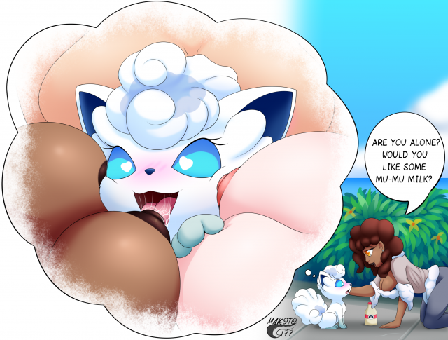 alolan vulpix+original character+vulpix