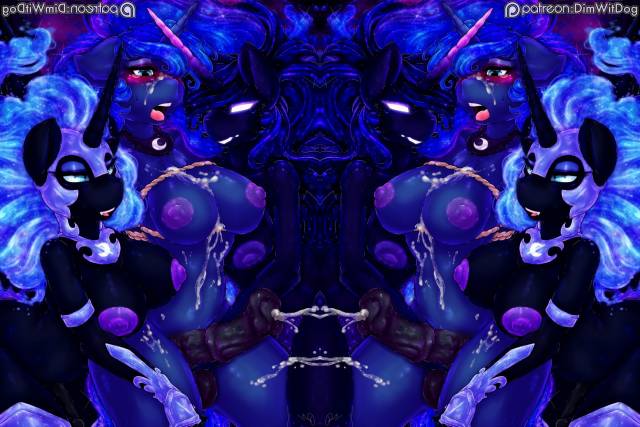 nightmare moon (mlp)+princess luna (mlp)+tantabus