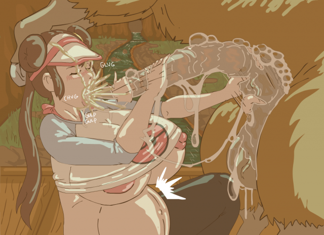 bouffalant+rosa (pokemon)