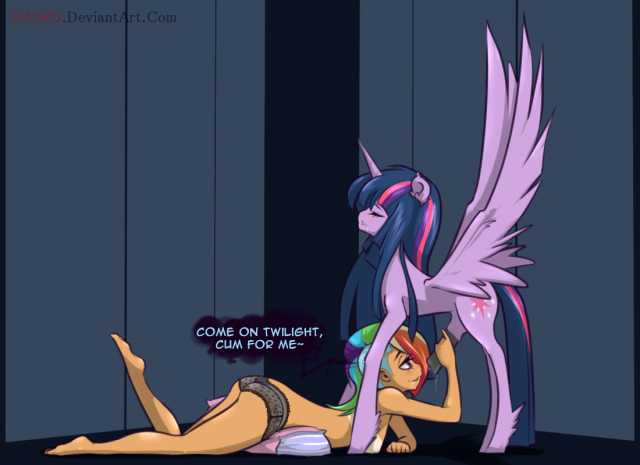 rainbow dash (mlp)+twilight sparkle (mlp)