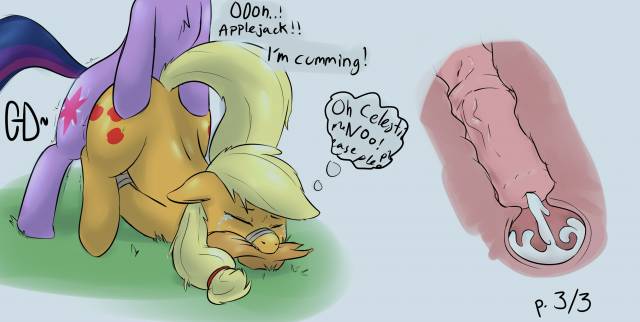 applejack (mlp)+twilight sparkle (mlp)