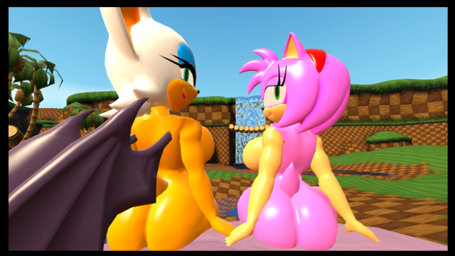 amy rose+rouge the bat