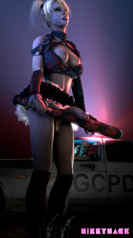harley quinn+james gordon