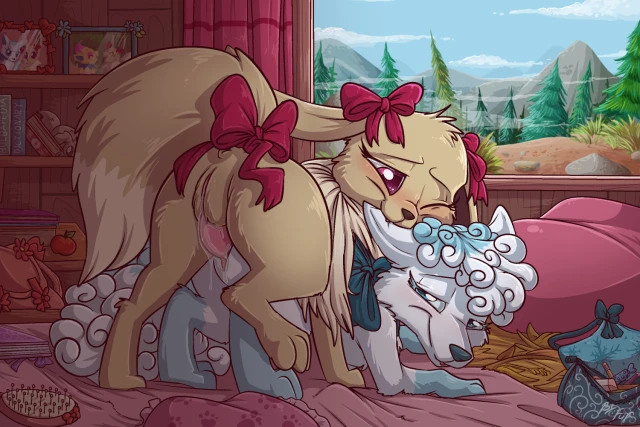 alolan vulpix+eevee+vulpix