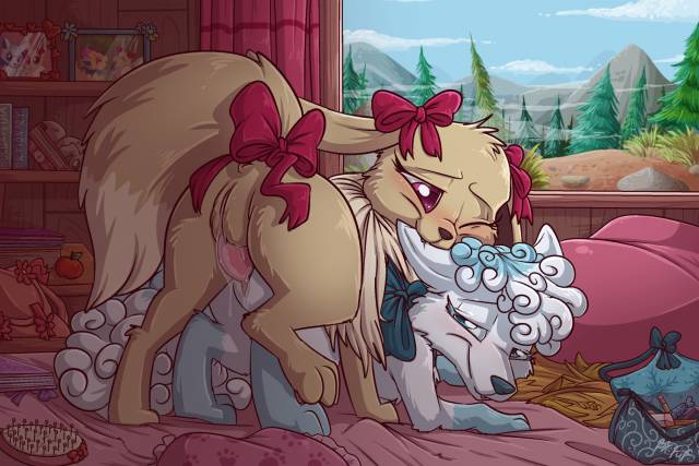 alolan vulpix+eevee+vulpix