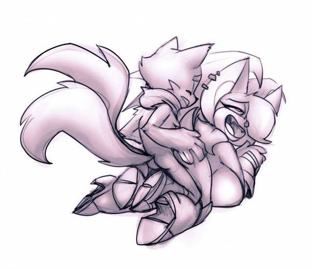 rouge the bat+tails