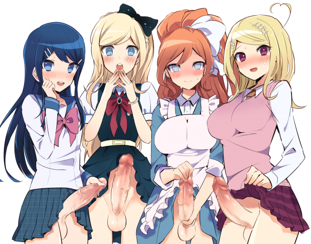 akamatsu kaede+maizono sayaka+sonia nevermind+yukizome chisa