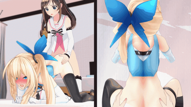 kizuna ai+mirai akari