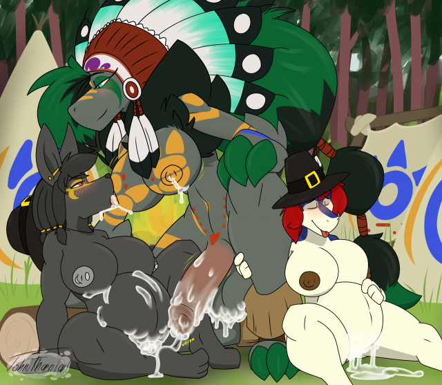 original character+typhlosion+zoroark