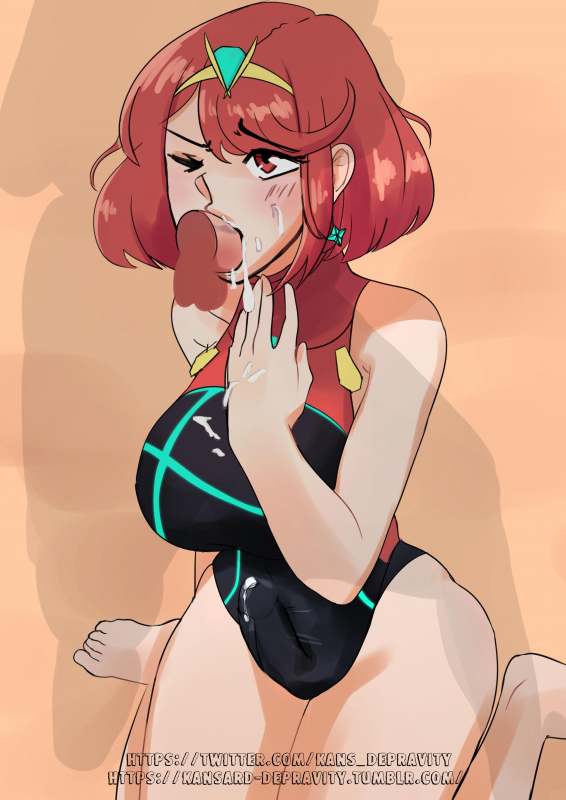 homura (xenoblade 2)+pyra