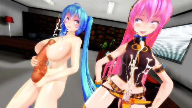 hatsune miku+megurine luka