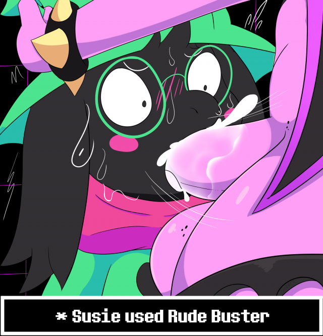 ralsei+susie (deltarune)