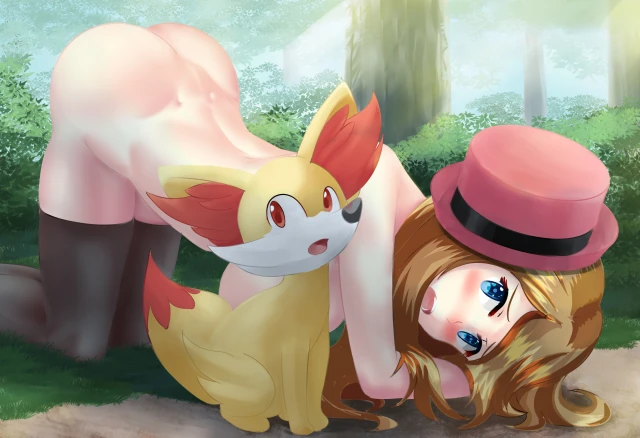 fennekin+serena (pokemon)